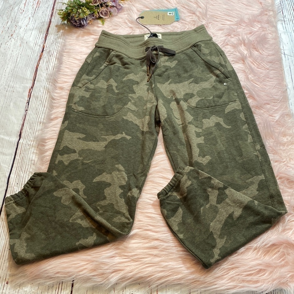 NWT Prana Cozy Up Ankle Pant in Sage Camo sz XS